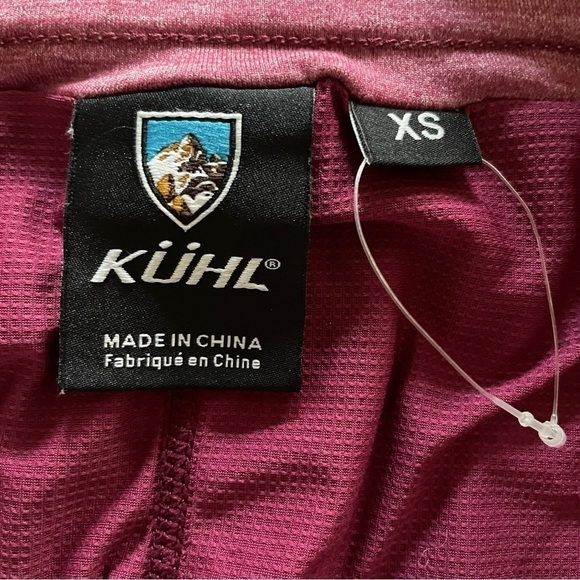 NWOT Kuhl Mova Skort Marled Berry Red Size XS - Picture 4 of 8